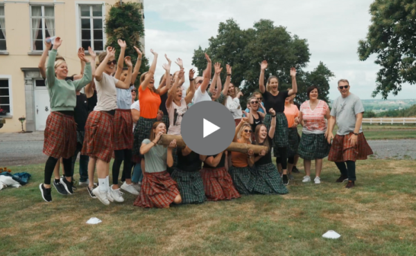 Een zomerse dag op Kasteel Calmont in Kluisbergen